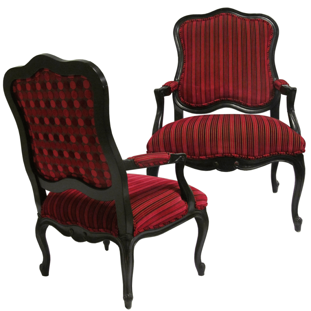 Vintage Ladder Back Arm Chair