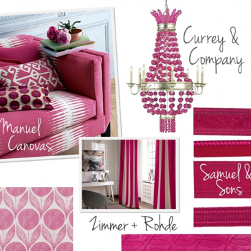 COLOR STORY: Falling for Fuchsia