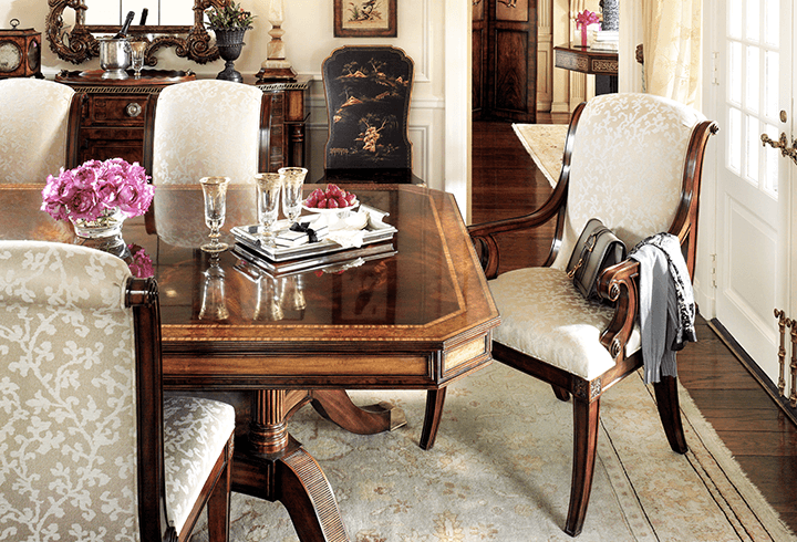 Theodore alexander dining cheap room chairs