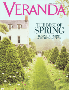Veranda March April 2015 Cover Travers National Ad KDR Designer Showrooms