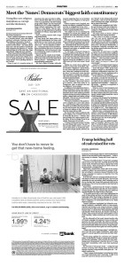 St Louis Post Dispatch, Baker Furniture, KDR Designer Showrooms, Sunday Ad