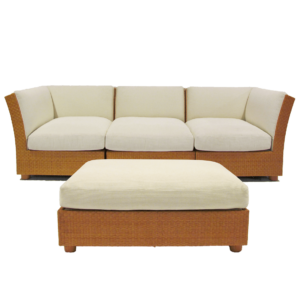 Orlando Diaz-Azcuy Cambay Woven Sectional Group