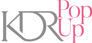 KDR Designer Showrooms Pop Up Event Logo Image